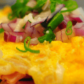 Омлет с сыром и зеленью — рецепт приготовления с фото
