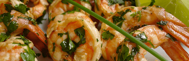 Острые креветки с чесноком — подробный рецепт приготовления с фото