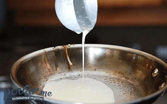 Блины на молоке — подробный рецепт с фото