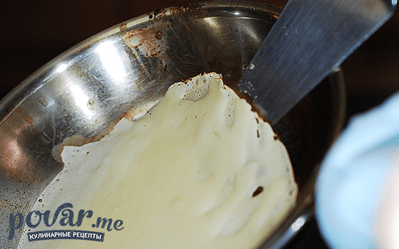 Блины на молоке — подробный рецепт с фото