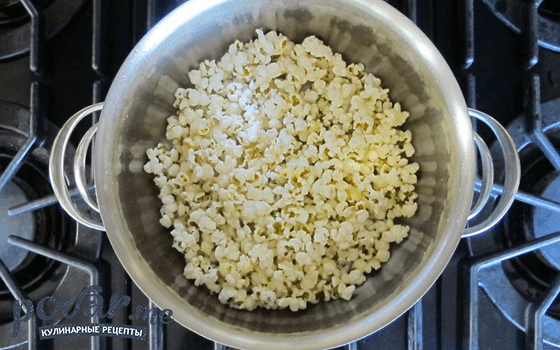 Как приготовить попкорн — рецепт домашнего попкорна