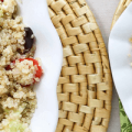 Греческий салат с лебедой - рецепт с фото