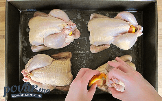 Курица с лимоном — рецепт приготовления с фото