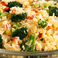 Рис с брокколи - рецепт с фото