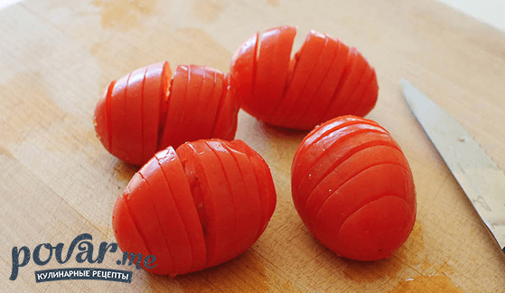 Фаршированные помидоры — рецепт приготовления с фото