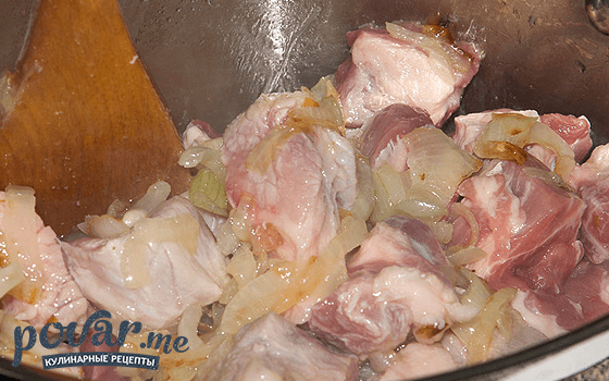 Плов из свинины - рецепт приготовления с фото