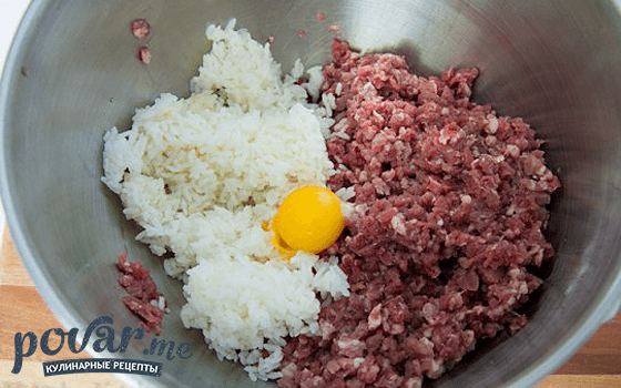 Перец фаршированный рисом - как приготовить с фото