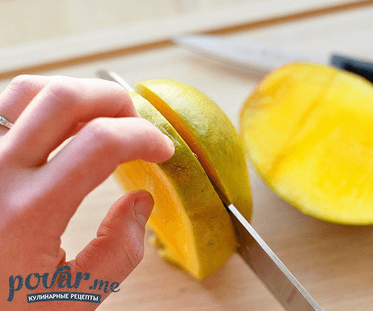 Как резать манго — подробная инструкция с фото