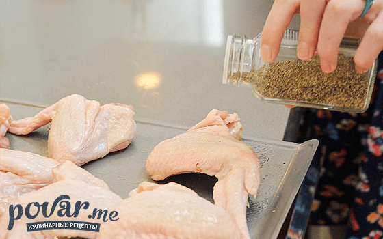 Острые куриные крылышки — рецепт приготовления с фото