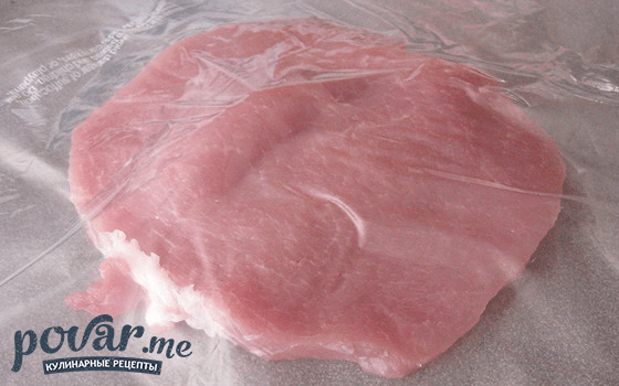 Шницель из свинины - рецепт приготовления с фото
