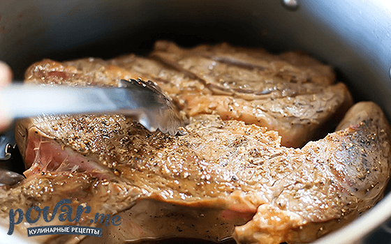 Тушеное мясо - рецепт приготовления с фото