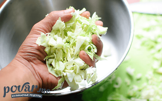 Вареники с капустой — рецепт приготовления с фото