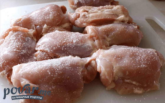 Курица в карамели — рецепт приготовления с фото