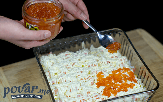Салат с креветками — рецепт приготовления с фото