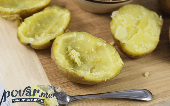 Картофельные лодочки — рецепт приготовления с фото