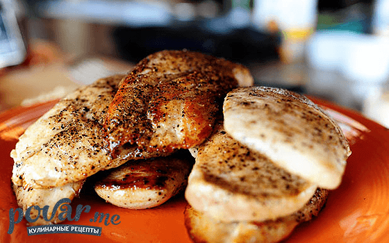 Курица в сливочном соусе — рецепт приготовления с фото