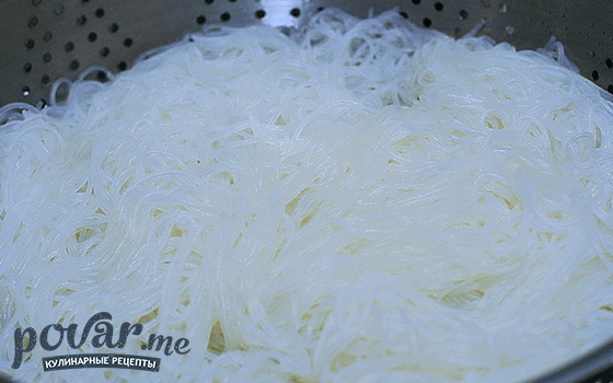 Салат фунчоза — рецепт приготовления с фото