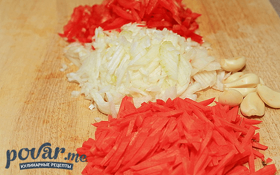Салат фунчоза — рецепт приготовления с фото
