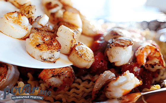 Спагетти с морепродуктами — как приготовить с фото