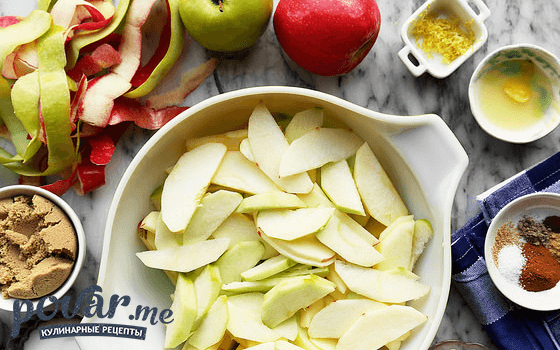 Яблочный пирог — пошаговый рецепт с фото