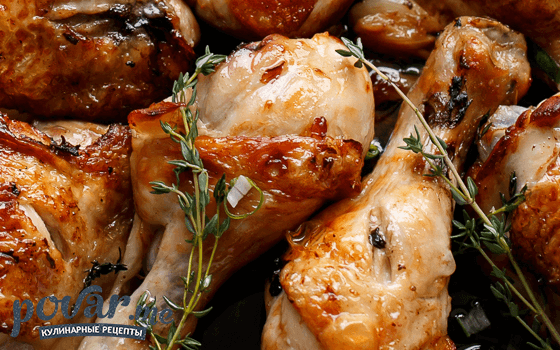 Жареная курица с грибным соусом — рецепт приготовления с фото