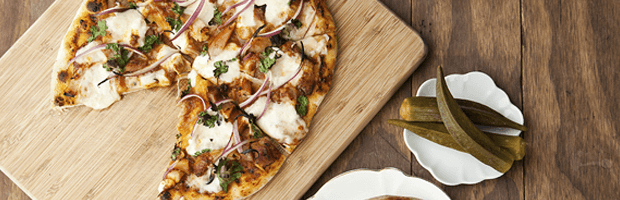 Пицца с цыпленком барбекю - рецепт приготовления с фото