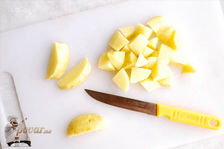 Жаренная картошка - рецепт с фото