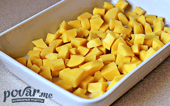 Картофель с пармезаном - рецепт с фото