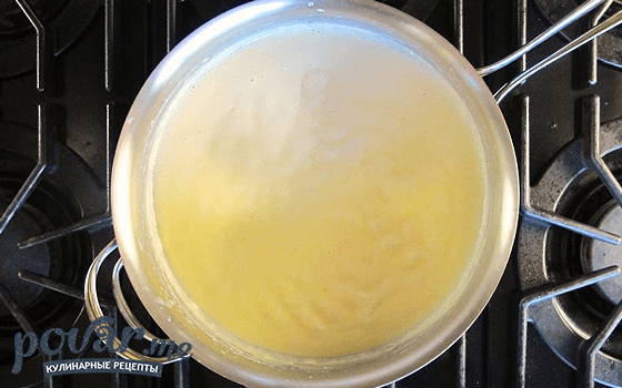 Макароны с грибами под сырным соусом - рецепт с фото