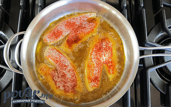 Рыба под сливочным соусом - рецепт с фото