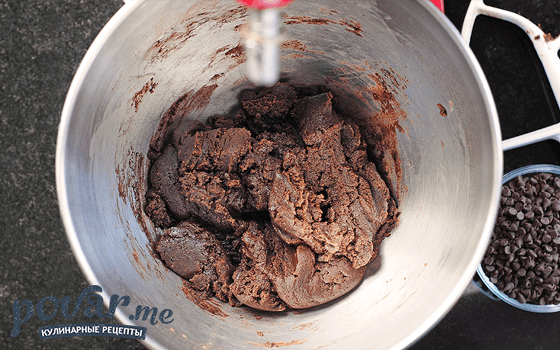 Шоколадное печенье — рецепт приготовления с фото