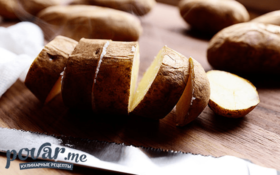 Фаршированный картофель — рецепт приготовления с фото