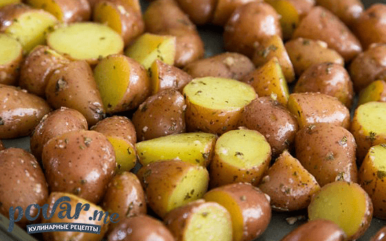 Картофель в духовке — рецепт приготовления с фото