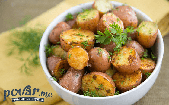 Картофель в духовке — рецепт приготовления с фото