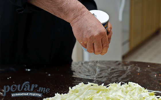 Квашеная капуста — рецепт приготовления с фото