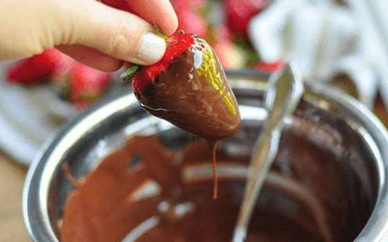 Клубника в шоколаде — рецепт приготовления с фото