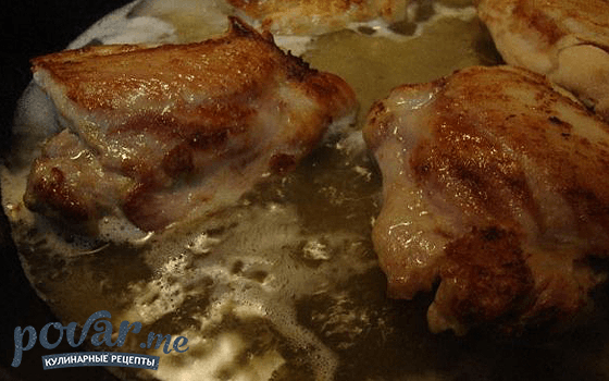Фрикасе из курицы — рецепт приготовления с фото