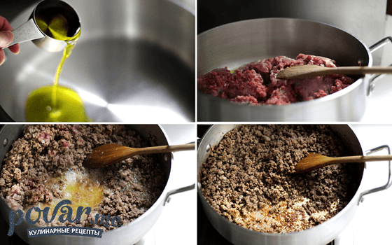 Макароны с фаршем — подробный рецепт с фото