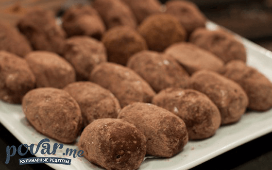 Шоколадная картошка — рецепт приготовления с фото