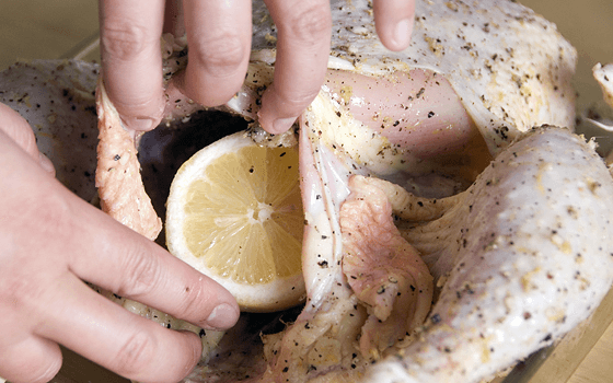 Курица с лимоном - рецепт приготовления с фото